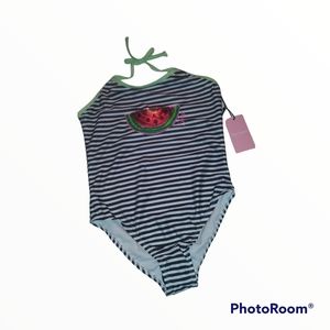 NWT Juicy Couture Girls 1 Piece Swimsuit